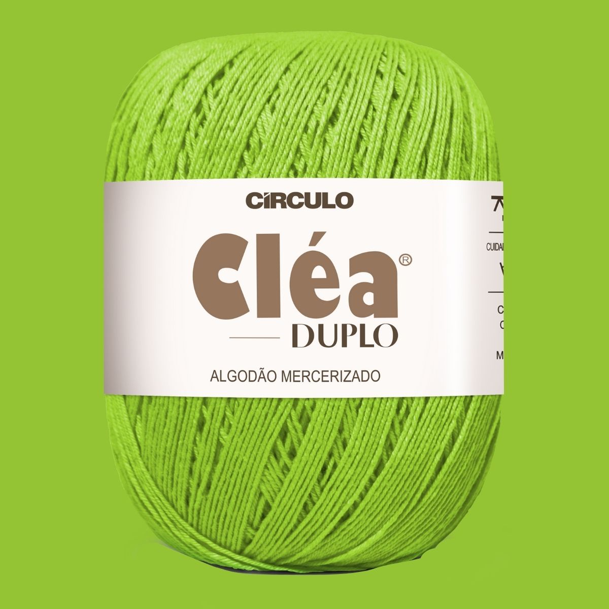 Fio de Algodão Cléa Duplo Círculo com 508m e 150g - Palácio da Arte