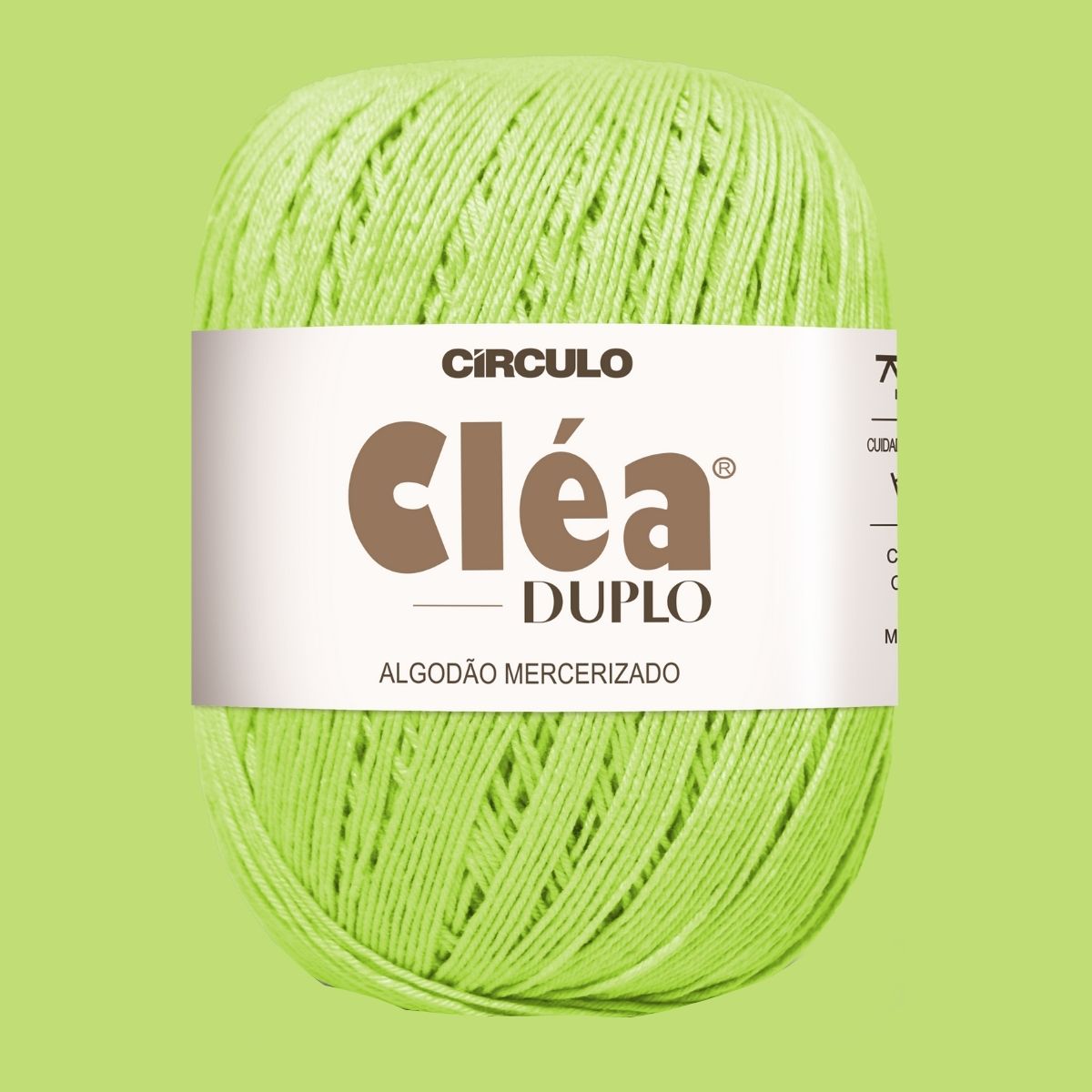 Fio de Algodão Cléa Duplo Círculo com 508m e 150g - Palácio da Arte
