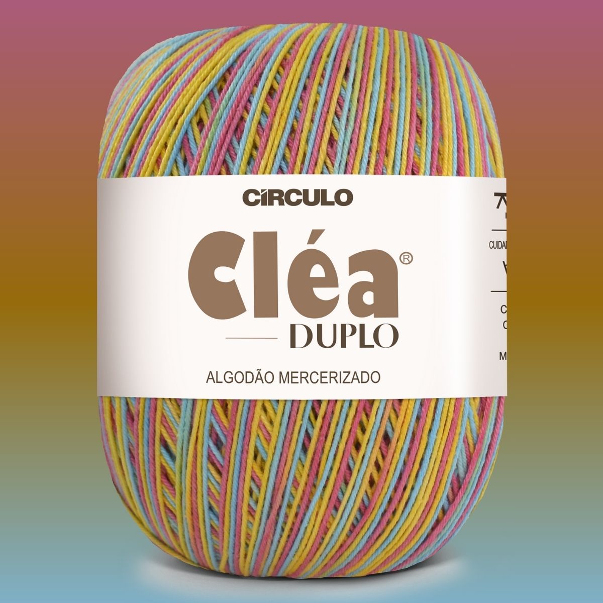 Fio de Algodão Cléa Duplo Círculo com 508m e 150g - Palácio da Arte