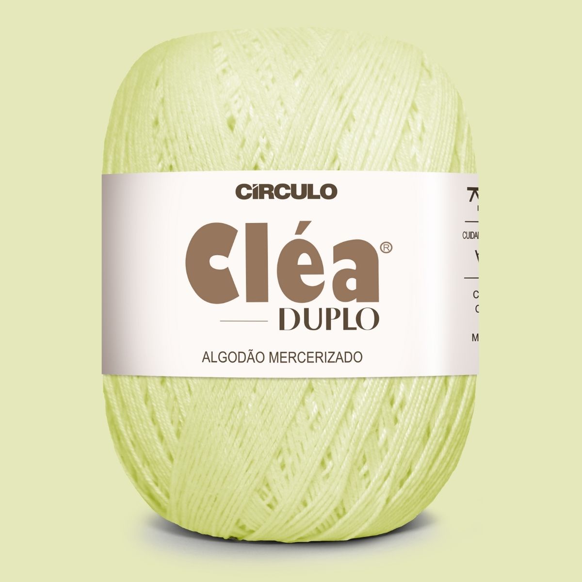Fio de Algodão Cléa Duplo Círculo com 508m e 150g - Palácio da Arte