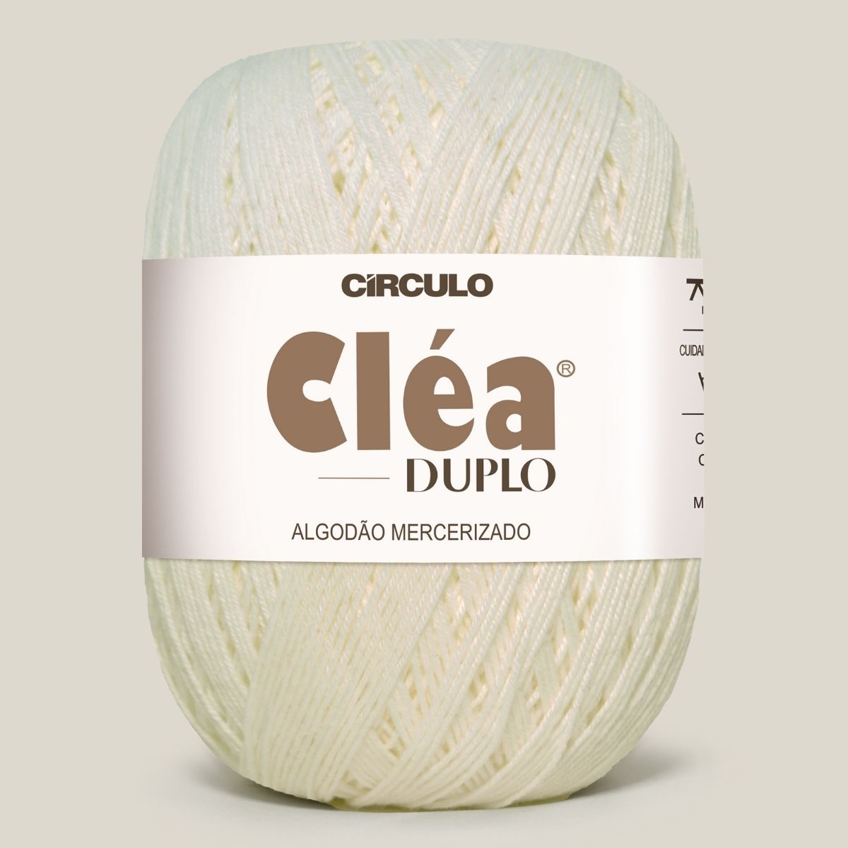 Fio de Algodão Cléa Duplo Círculo com 508m e 150g - Palácio da Arte