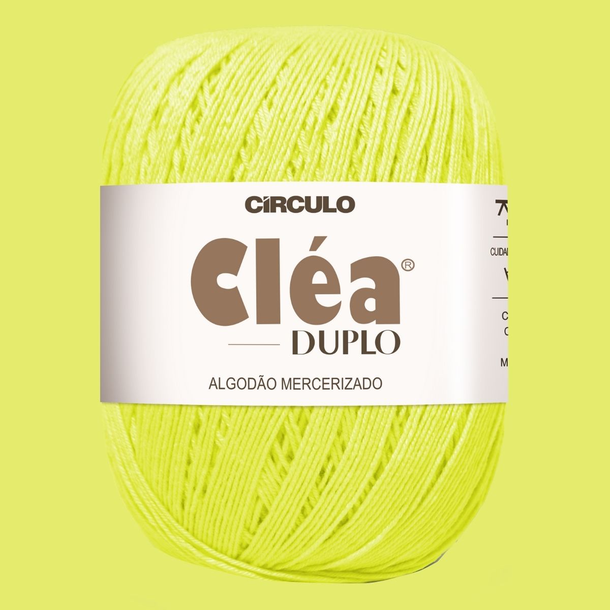 Fio de Algodão Cléa Duplo Círculo com 508m e 150g - Palácio da Arte