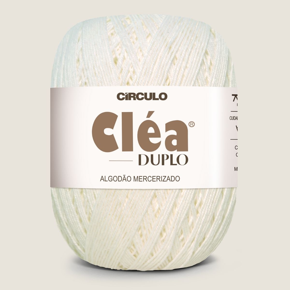 Fio de Algodão Cléa Duplo Círculo com 508m e 150g - Palácio da Arte