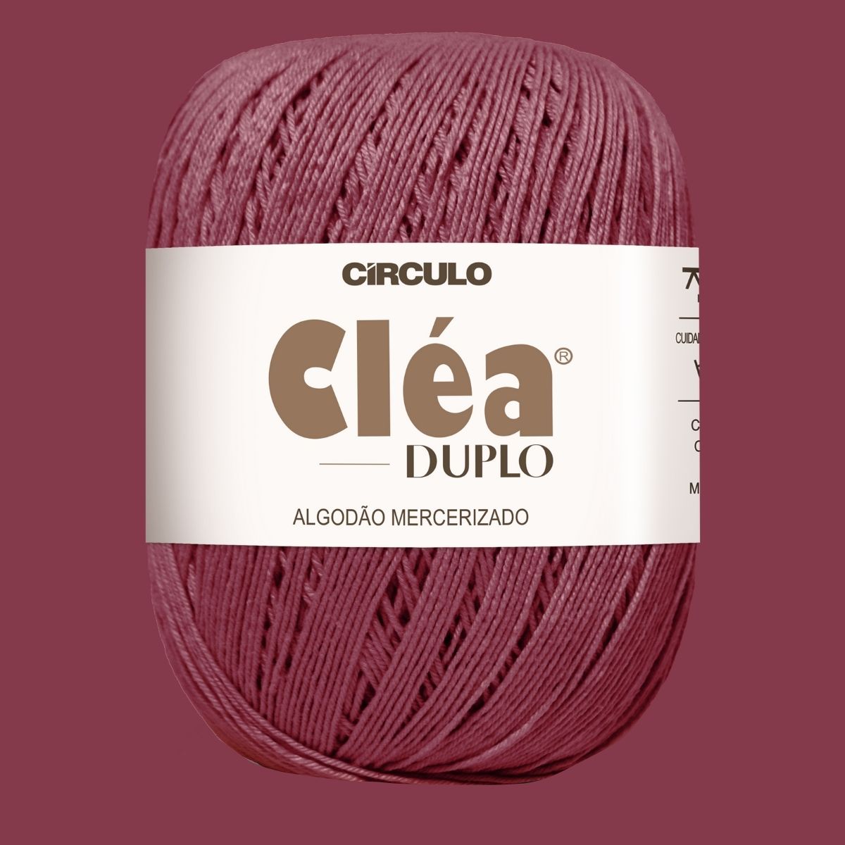 Fio de Algodão Cléa Duplo Círculo com 508m e 150g - Palácio da Arte