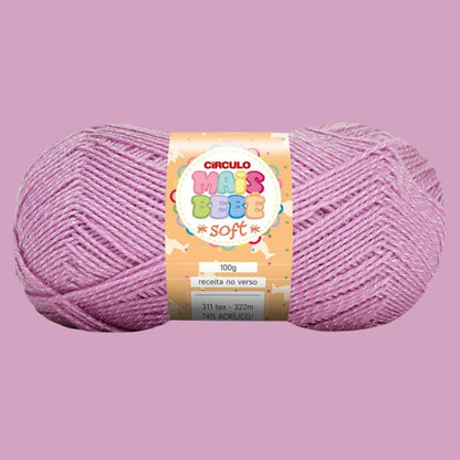 Fio de Lã Círculo Mais Bebê Soft 100g com 322m - Palácio da Arte