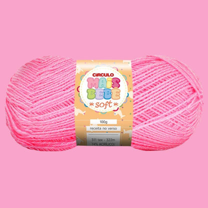 Fio de Lã Círculo Mais Bebê Soft 100g com 322m - Palácio da Arte