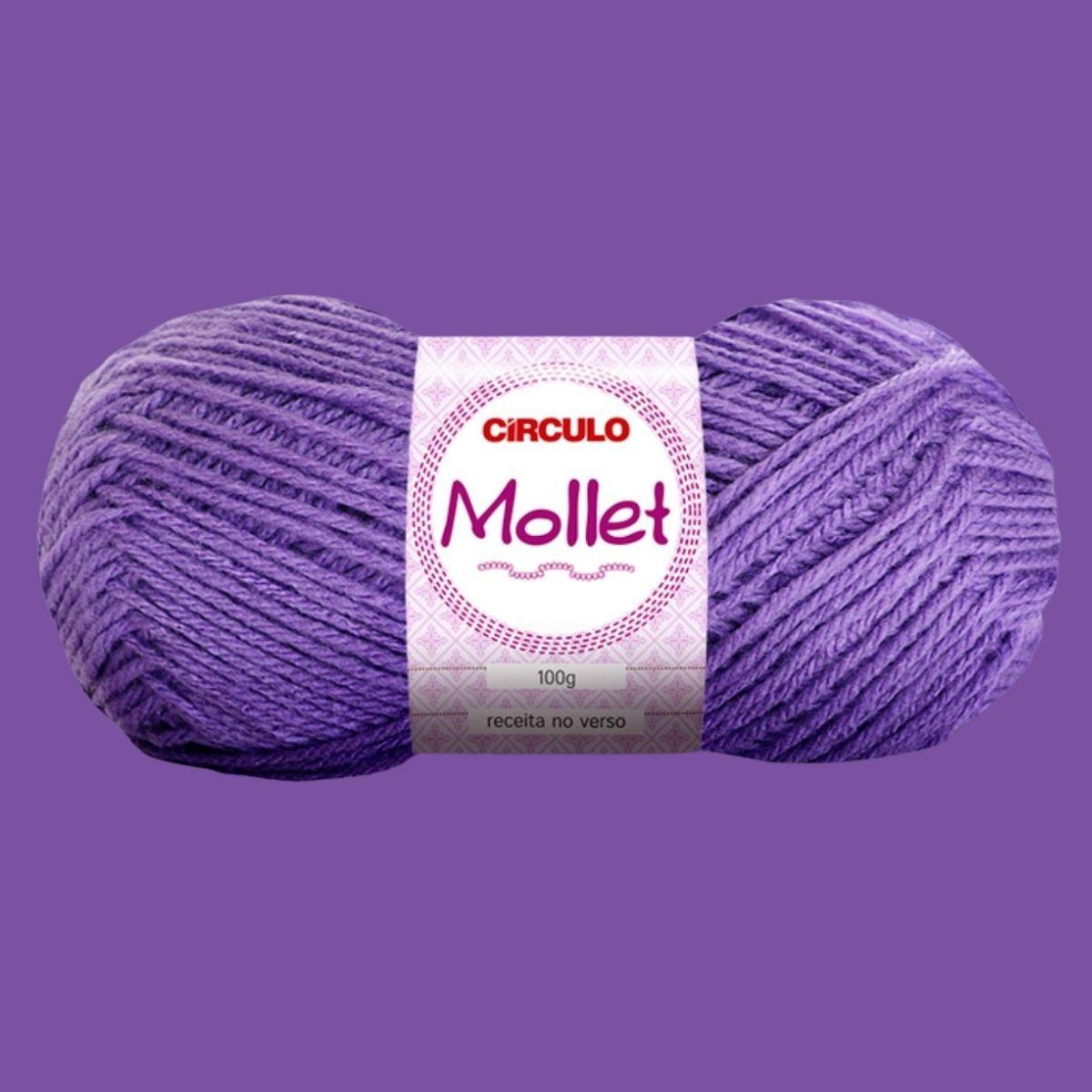 Fio de Lã Mollet Círculo 100g com 200m - Palácio da Arte