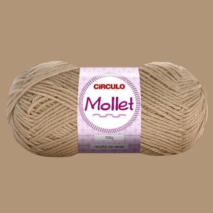 Fio de Lã Mollet Círculo 100g com 200m - Palácio da Arte