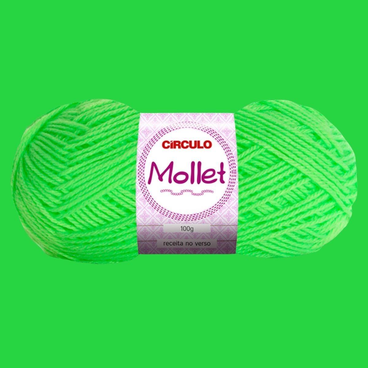 Fio de Lã Mollet Círculo 100g com 200m - Palácio da Arte