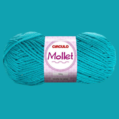 Fio de Lã Mollet Círculo 100g com 200m - Palácio da Arte