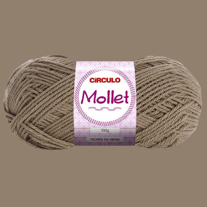 Fio de Lã Mollet Círculo 100g com 200m - Palácio da Arte