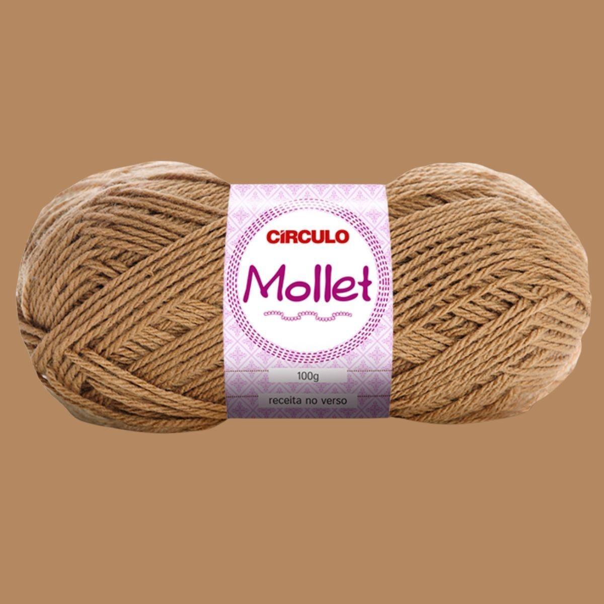 Fio de Lã Mollet Círculo 100g com 200m - Palácio da Arte