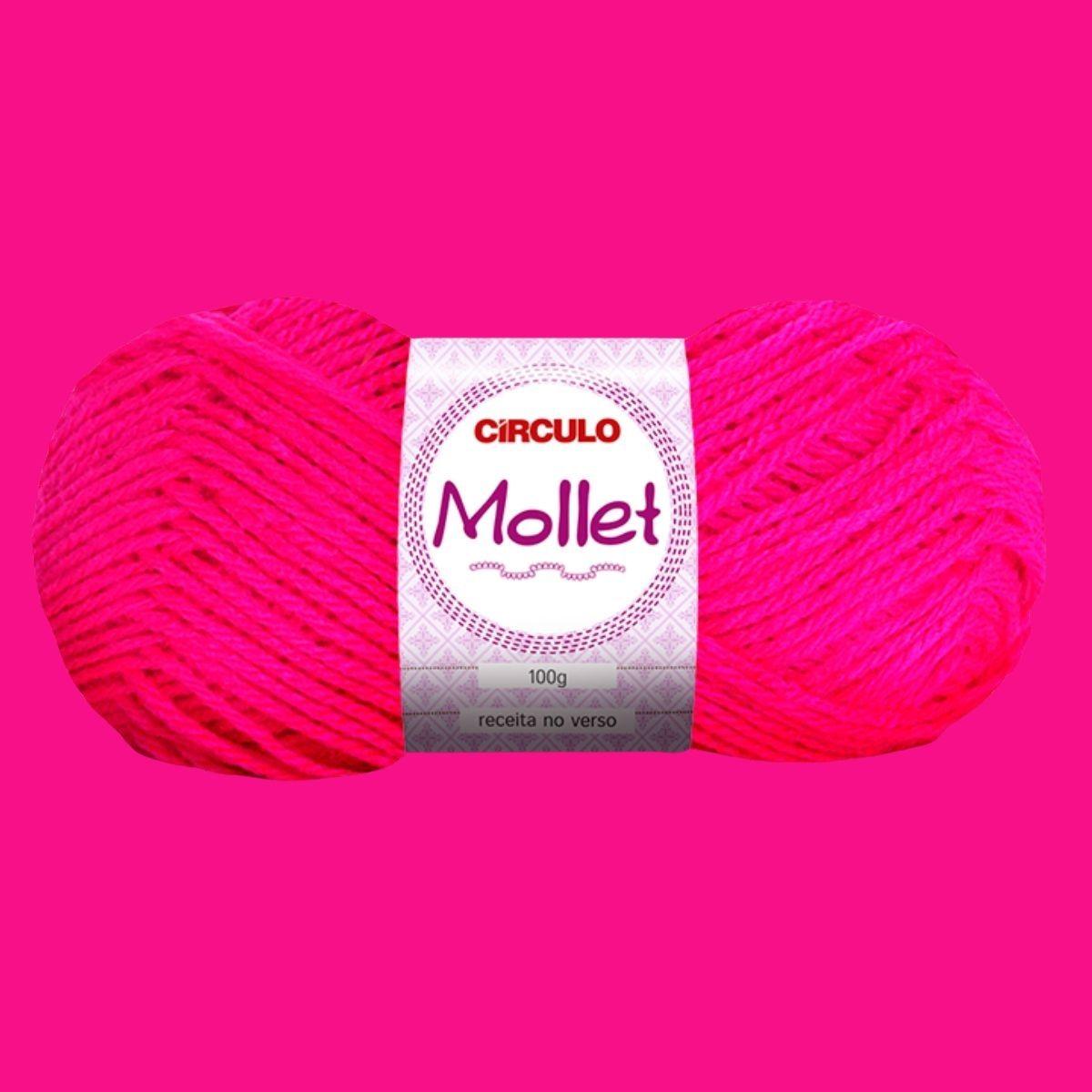 Fio de Lã Mollet Círculo 100g com 200m - Palácio da Arte