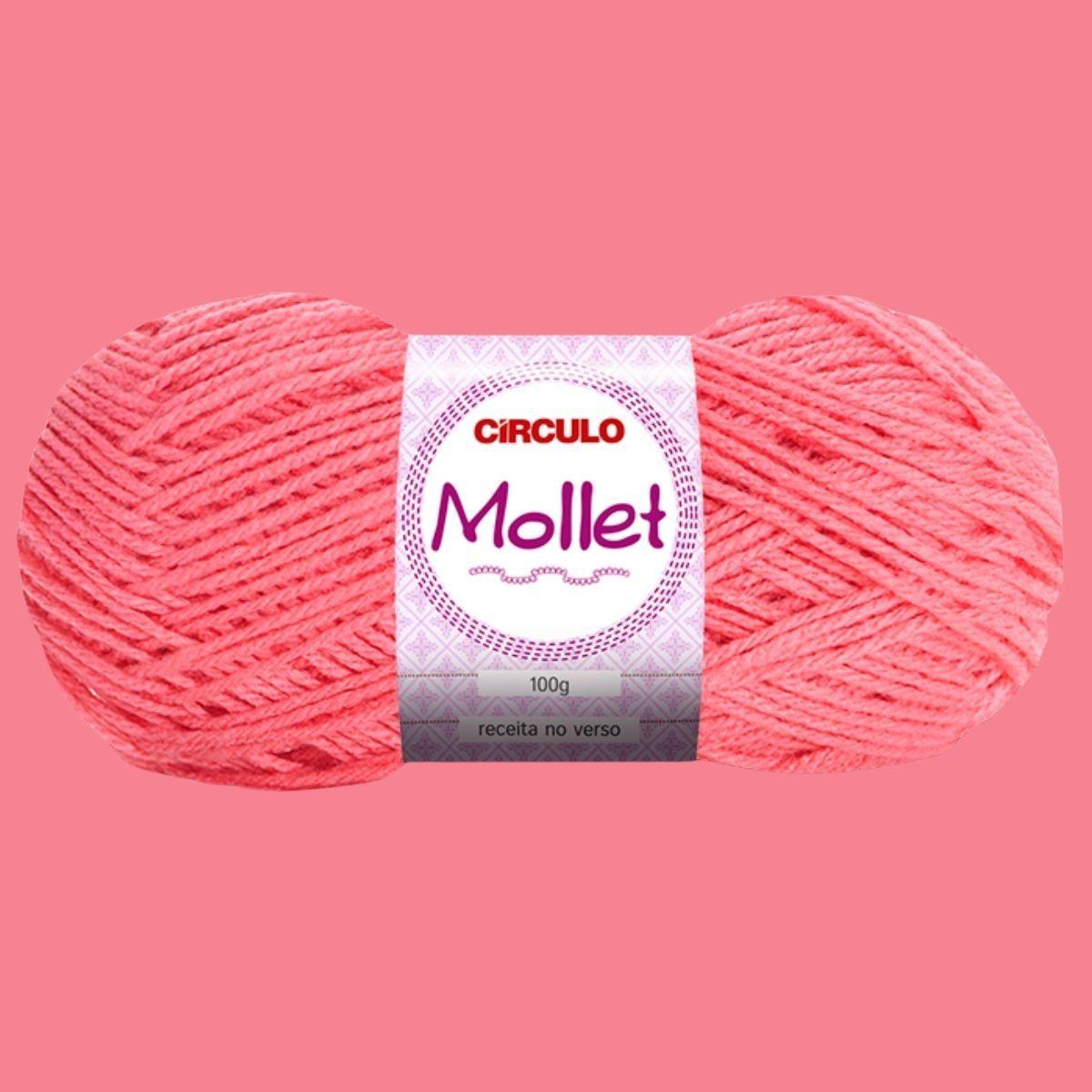 Fio de Lã Mollet Círculo 100g com 200m - Palácio da Arte