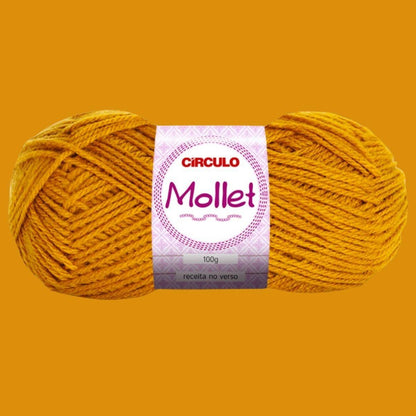 Fio de Lã Mollet Círculo 100g com 200m - Palácio da Arte
