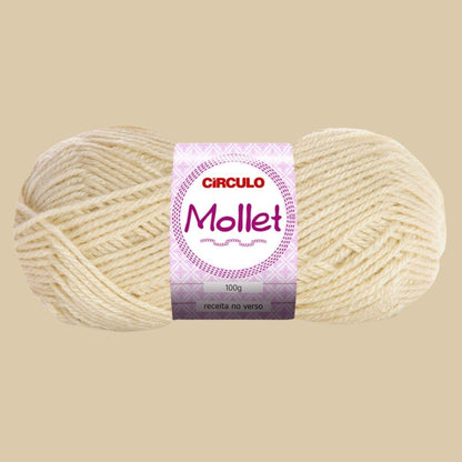 Fio de Lã Mollet Círculo 100g com 200m - Palácio da Arte