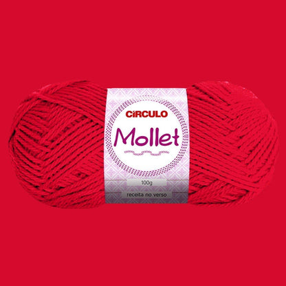 Fio de Lã Mollet Círculo 100g com 200m - Palácio da Arte