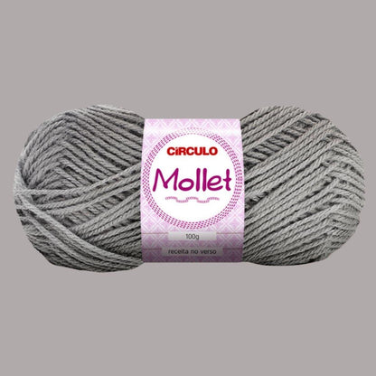 Fio de Lã Mollet Círculo 100g com 200m - Palácio da Arte