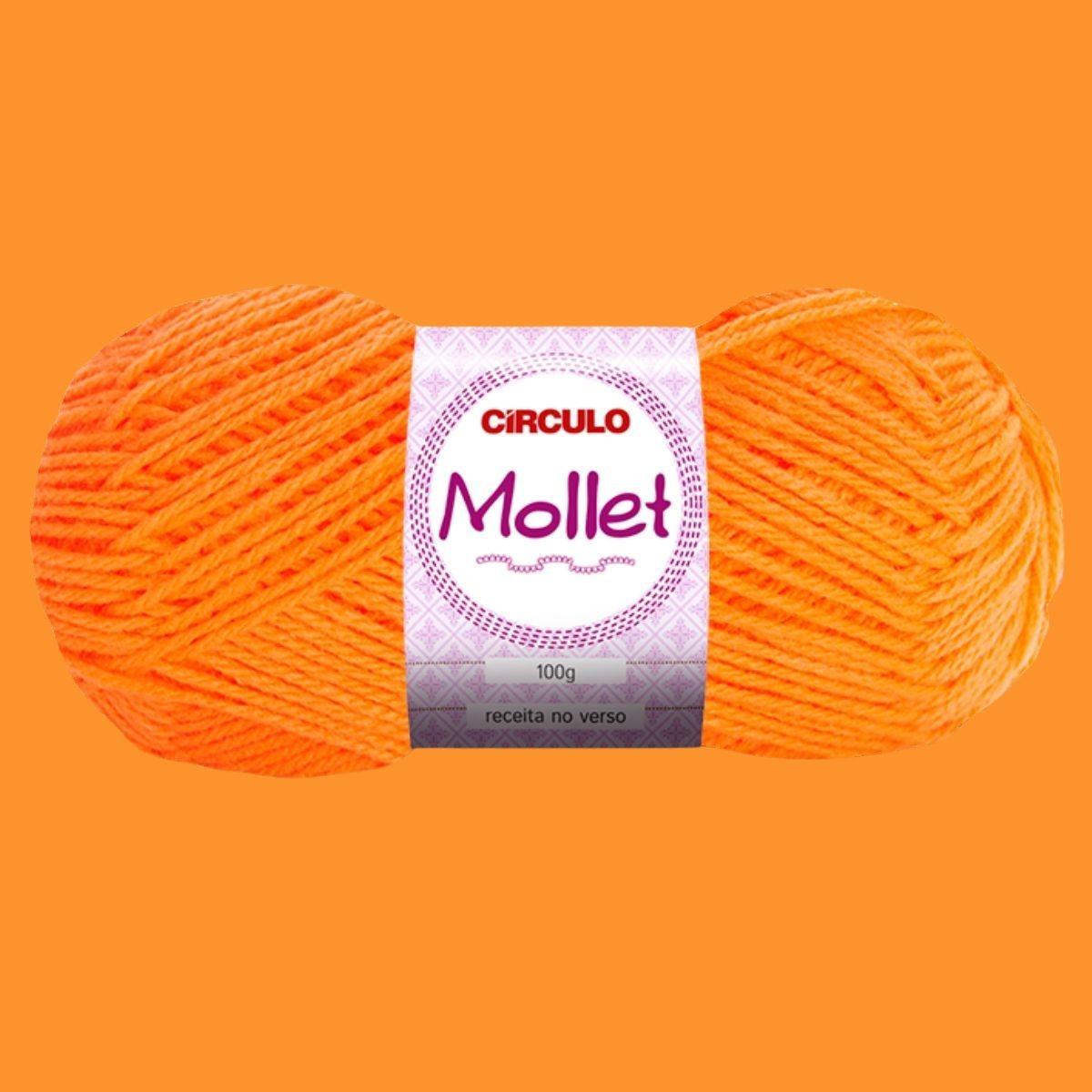 Fio de Lã Mollet Círculo 100g com 200m - Palácio da Arte