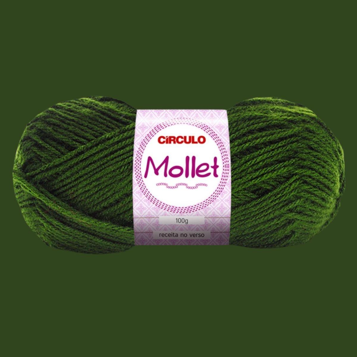 Fio de Lã Mollet Círculo 100g com 200m - Palácio da Arte