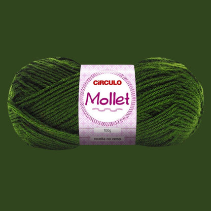 Fio de Lã Mollet Círculo 100g com 200m - Palácio da Arte