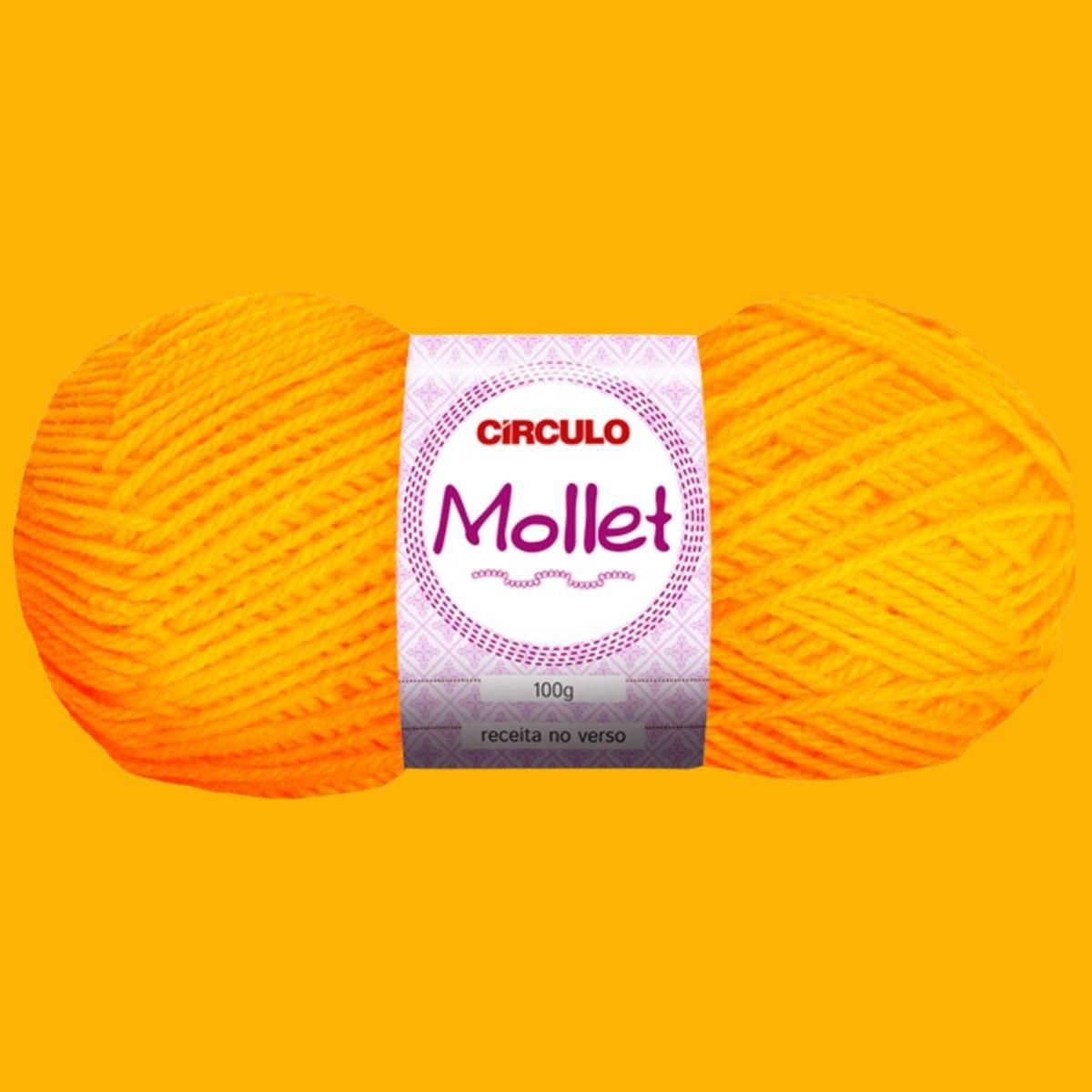 Fio de Lã Mollet Círculo 100g com 200m - Palácio da Arte