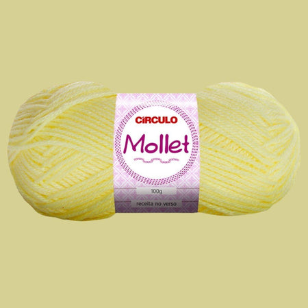 Fio de Lã Mollet Círculo 100g com 200m - Palácio da Arte