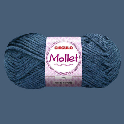 Fio de Lã Mollet Círculo 100g com 200m - Palácio da Arte