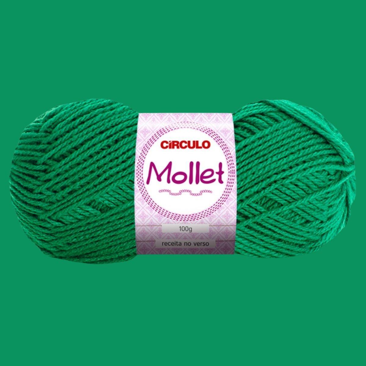 Fio de Lã Mollet Círculo 100g com 200m - Palácio da Arte