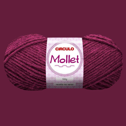 Fio de Lã Mollet Círculo 100g com 200m - Palácio da Arte
