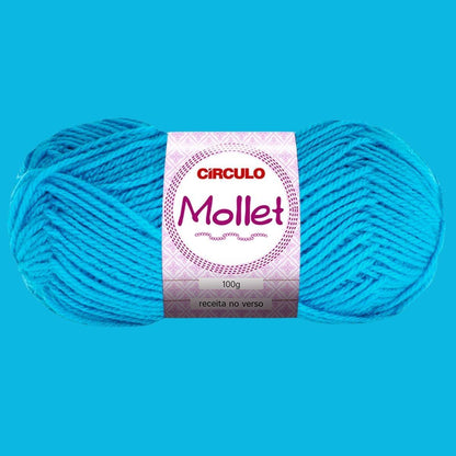 Fio de Lã Mollet Círculo 100g com 200m - Palácio da Arte