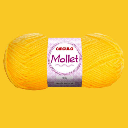 Fio de Lã Mollet Círculo 100g com 200m - Palácio da Arte