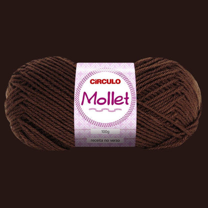 Fio de Lã Mollet Círculo 100g com 200m - Palácio da Arte