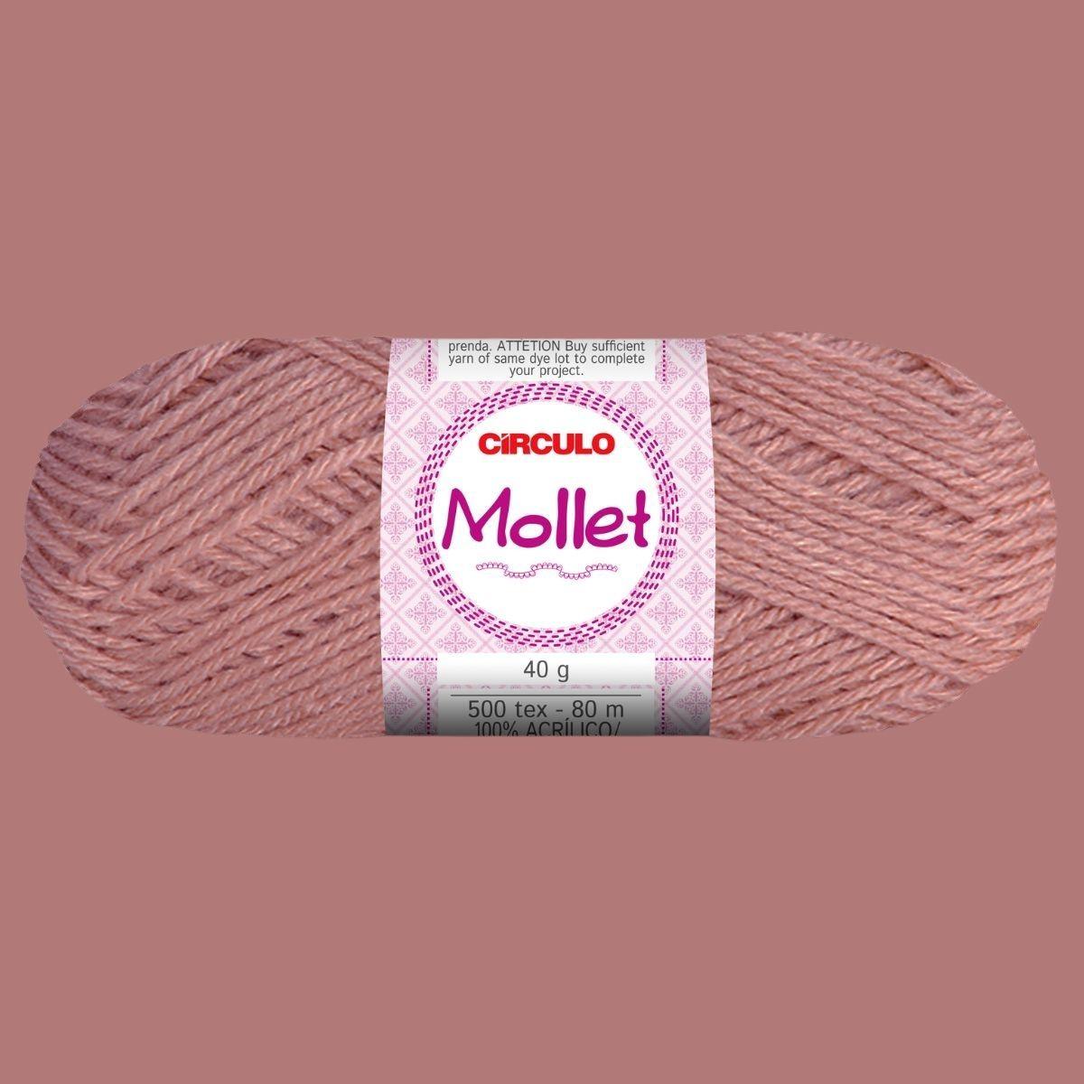 Fio de Lã Mollet Círculo 40g com 80m - Palácio da Arte