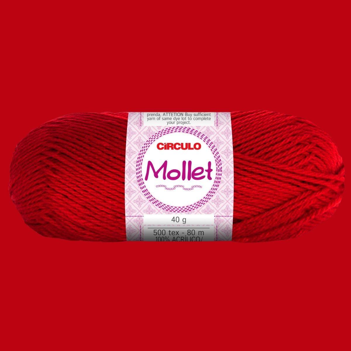 Fio de Lã Mollet Círculo 40g com 80m - Palácio da Arte