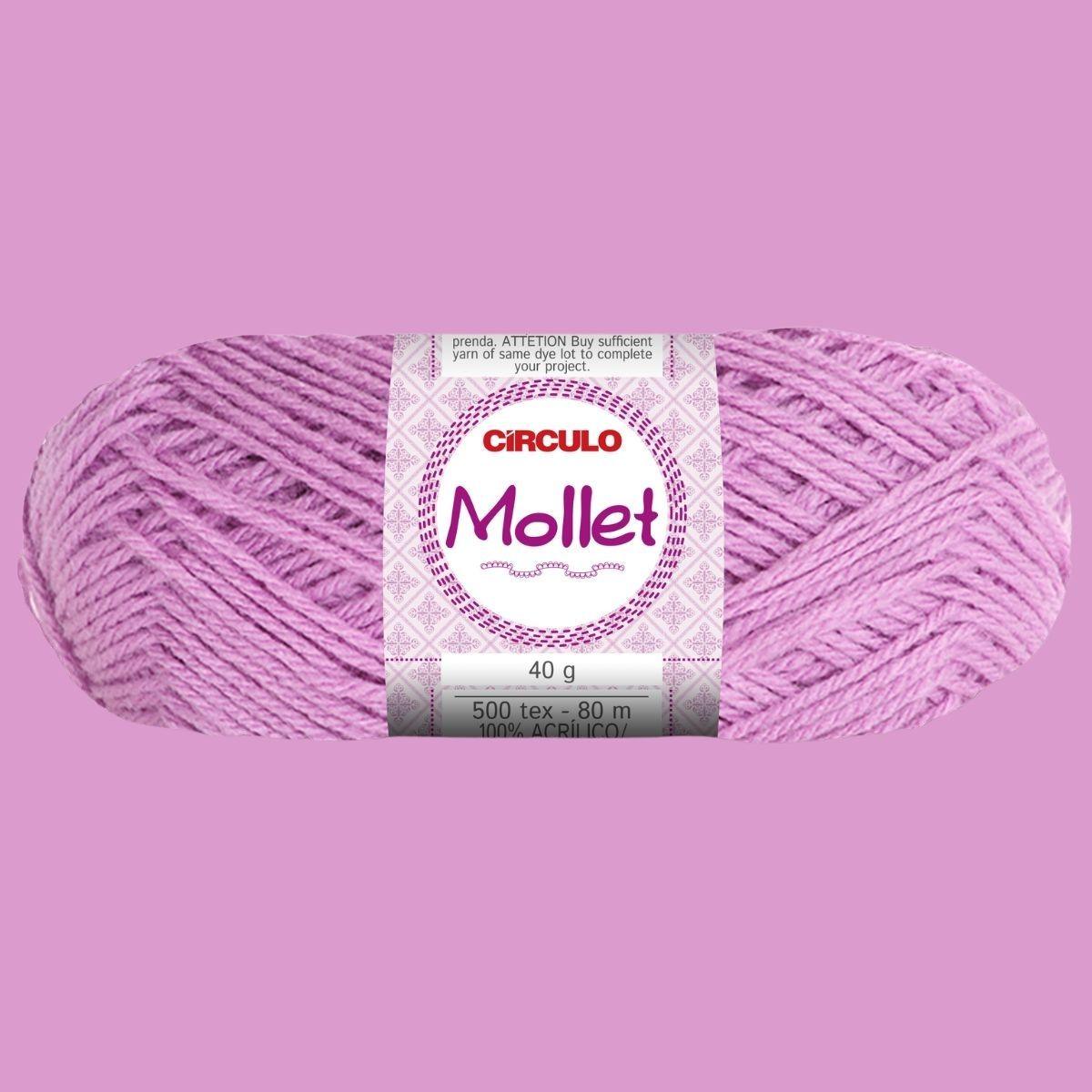 Fio de Lã Mollet Círculo 40g com 80m - Palácio da Arte