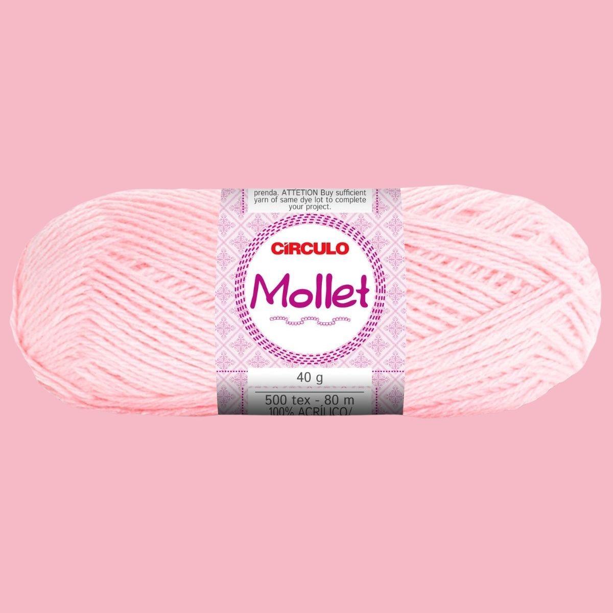 Fio de Lã Mollet Círculo 40g com 80m - Palácio da Arte