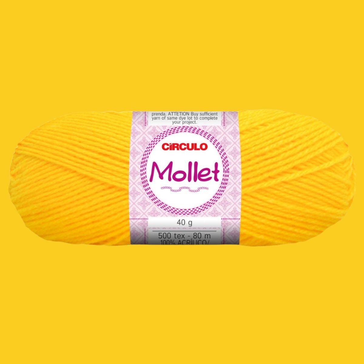 Fio de Lã Mollet Círculo 40g com 80m - Palácio da Arte