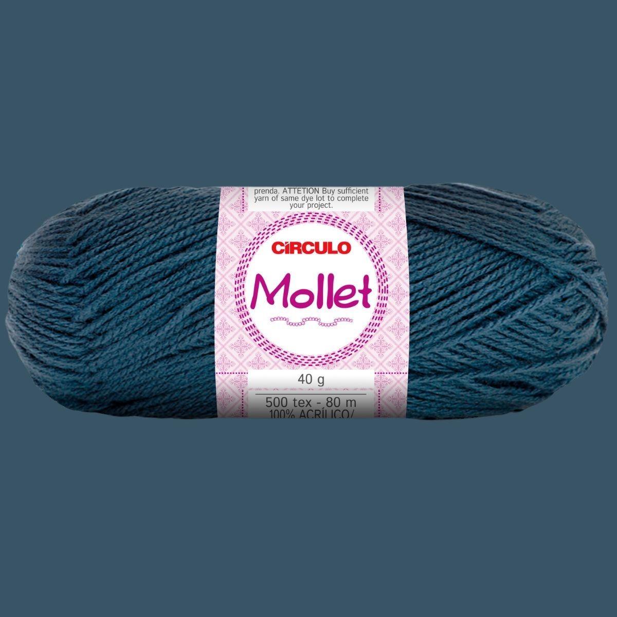 Fio de Lã Mollet Círculo 40g com 80m - Palácio da Arte