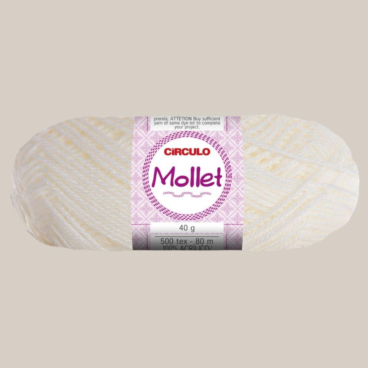 Fio de Lã Mollet Círculo 40g com 80m - Palácio da Arte