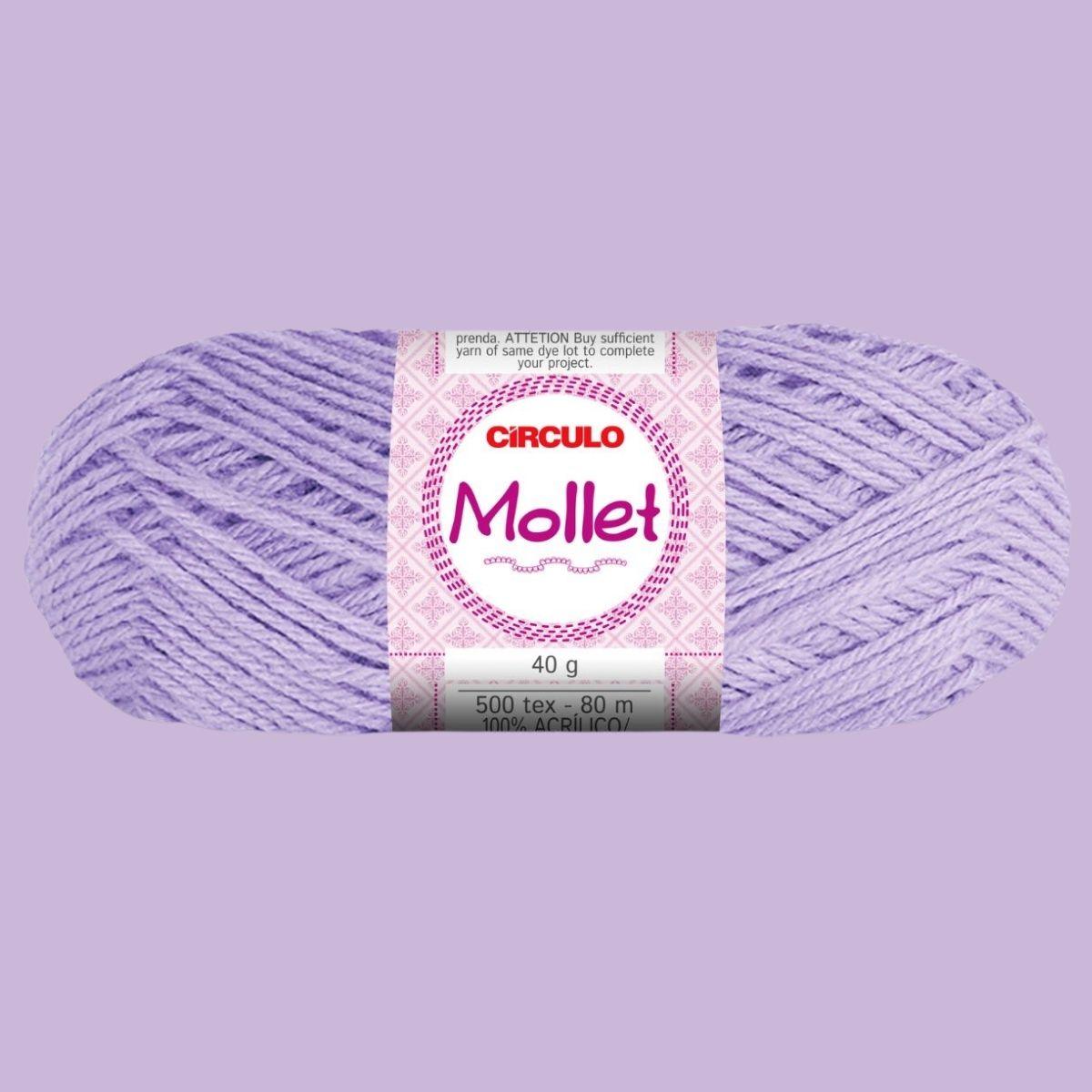 Fio de Lã Mollet Círculo 40g com 80m - Palácio da Arte
