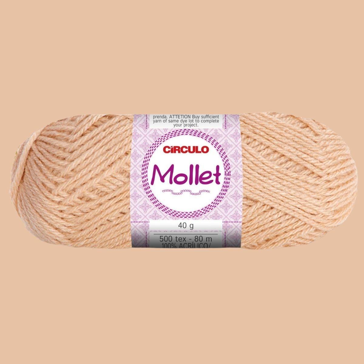 Fio de Lã Mollet Círculo 40g com 80m - Palácio da Arte