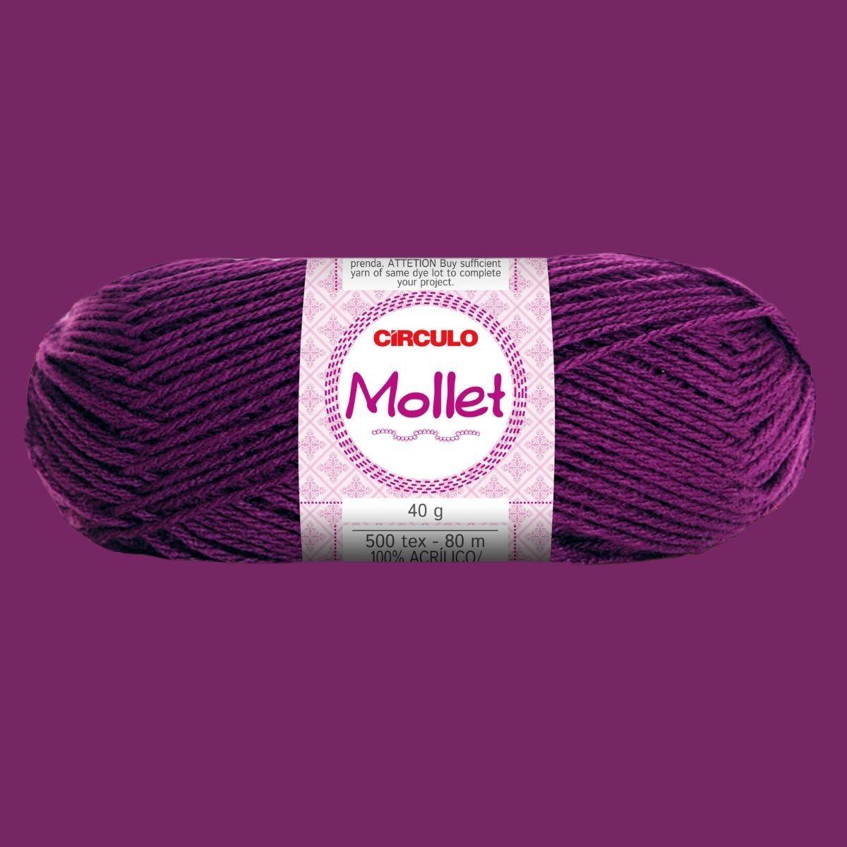 Fio de Lã Mollet Círculo 40g com 80m - Palácio da Arte