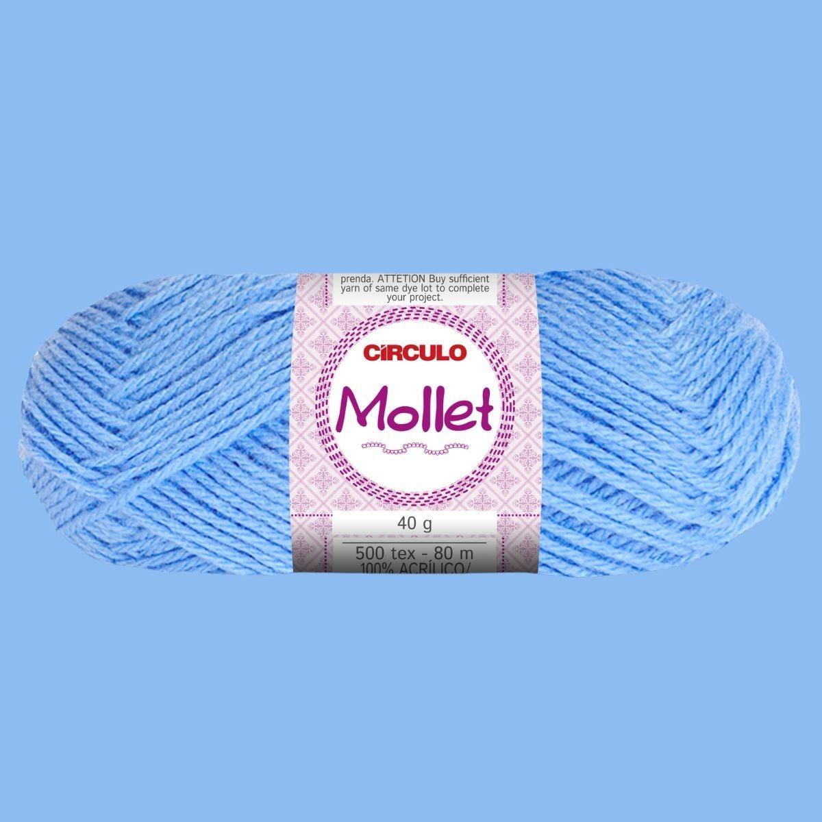 Fio de Lã Mollet Círculo 40g com 80m - Palácio da Arte