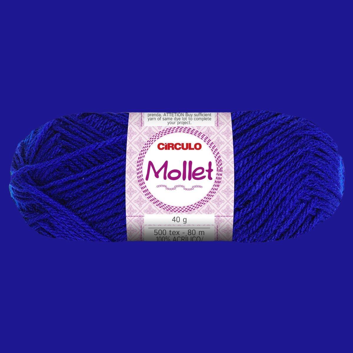 Fio de Lã Mollet Círculo 40g com 80m - Palácio da Arte