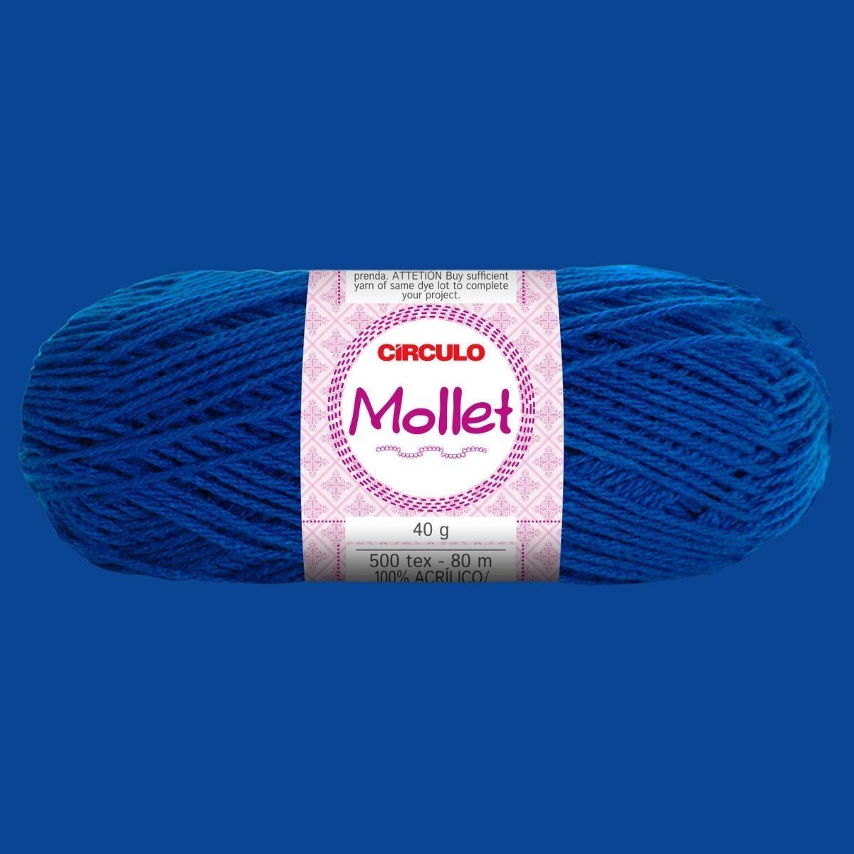 Fio de Lã Mollet Círculo 40g com 80m - Palácio da Arte