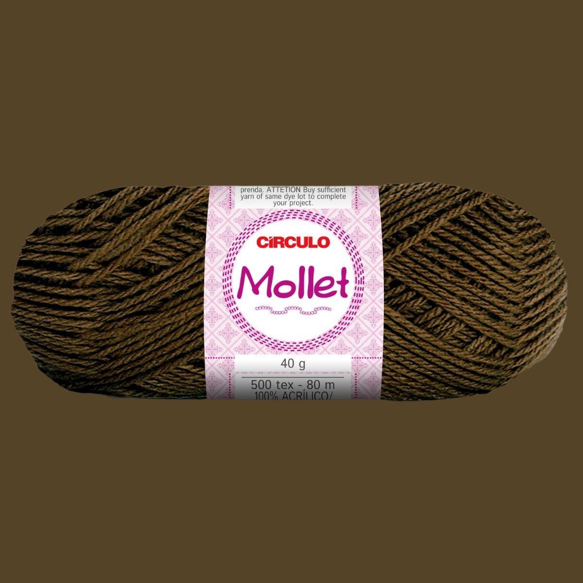Fio de Lã Mollet Círculo 40g com 80m - Palácio da Arte