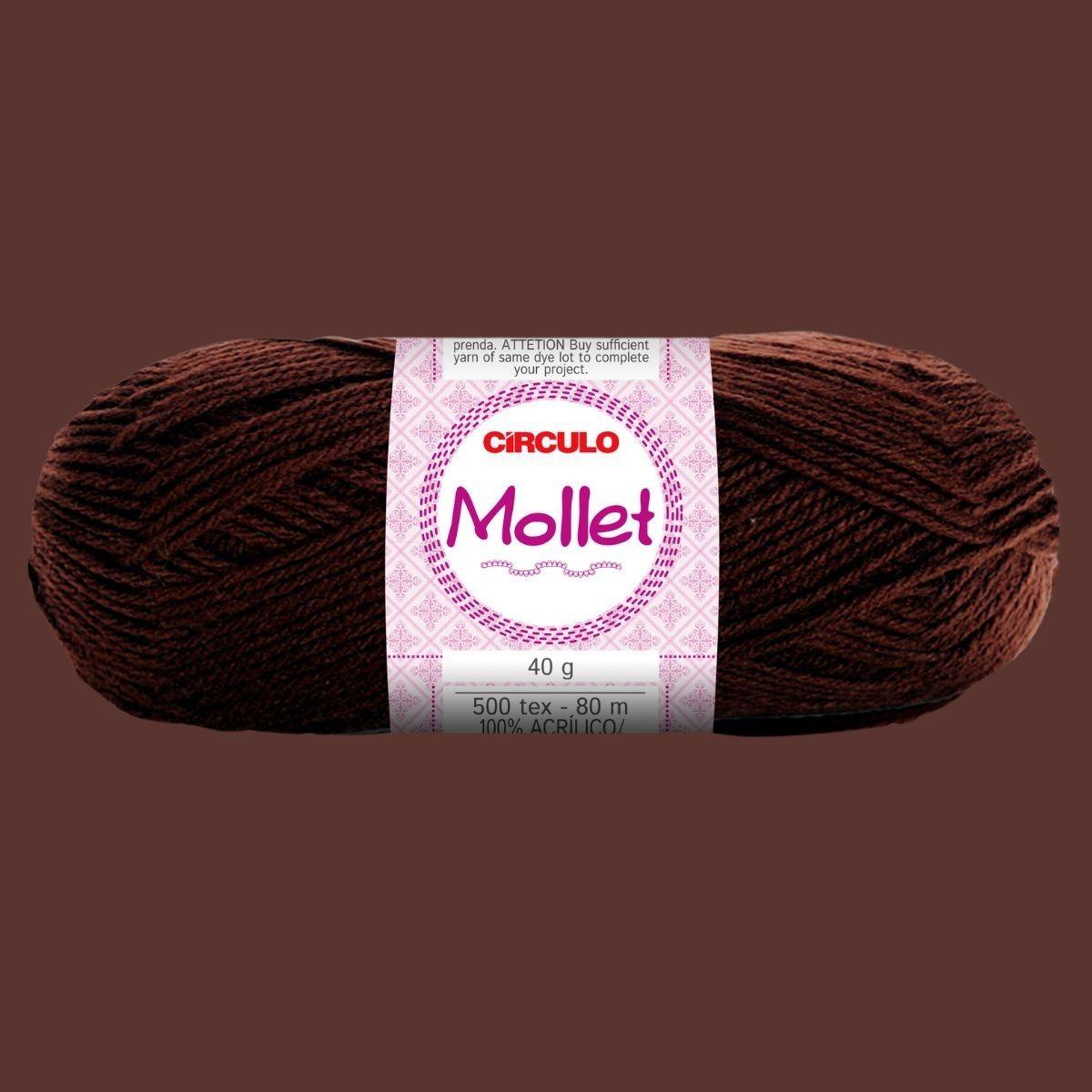 Fio de Lã Mollet Círculo 40g com 80m - Palácio da Arte