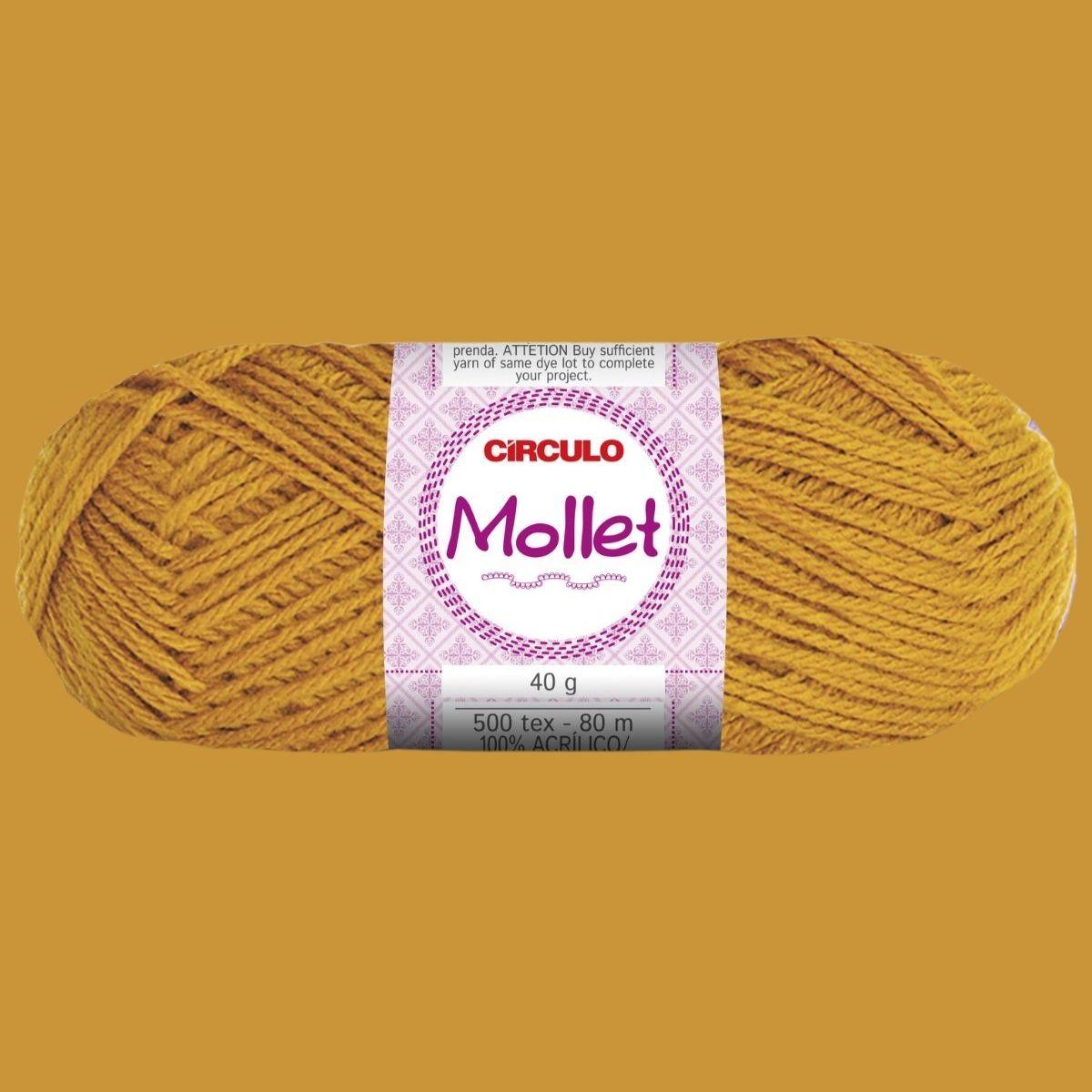 Fio de Lã Mollet Círculo 40g com 80m - Palácio da Arte