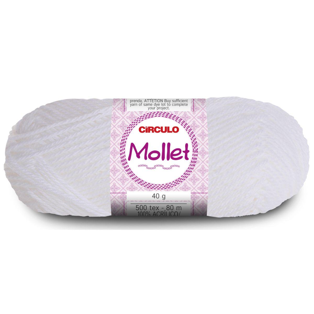 Fio de Lã Mollet Círculo 40g com 80m - Palácio da Arte